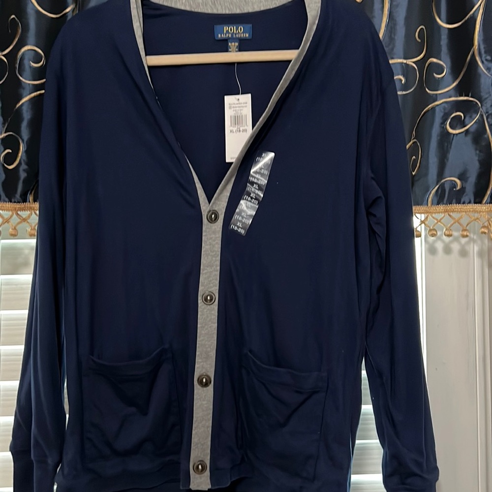 Polo collarless jacket